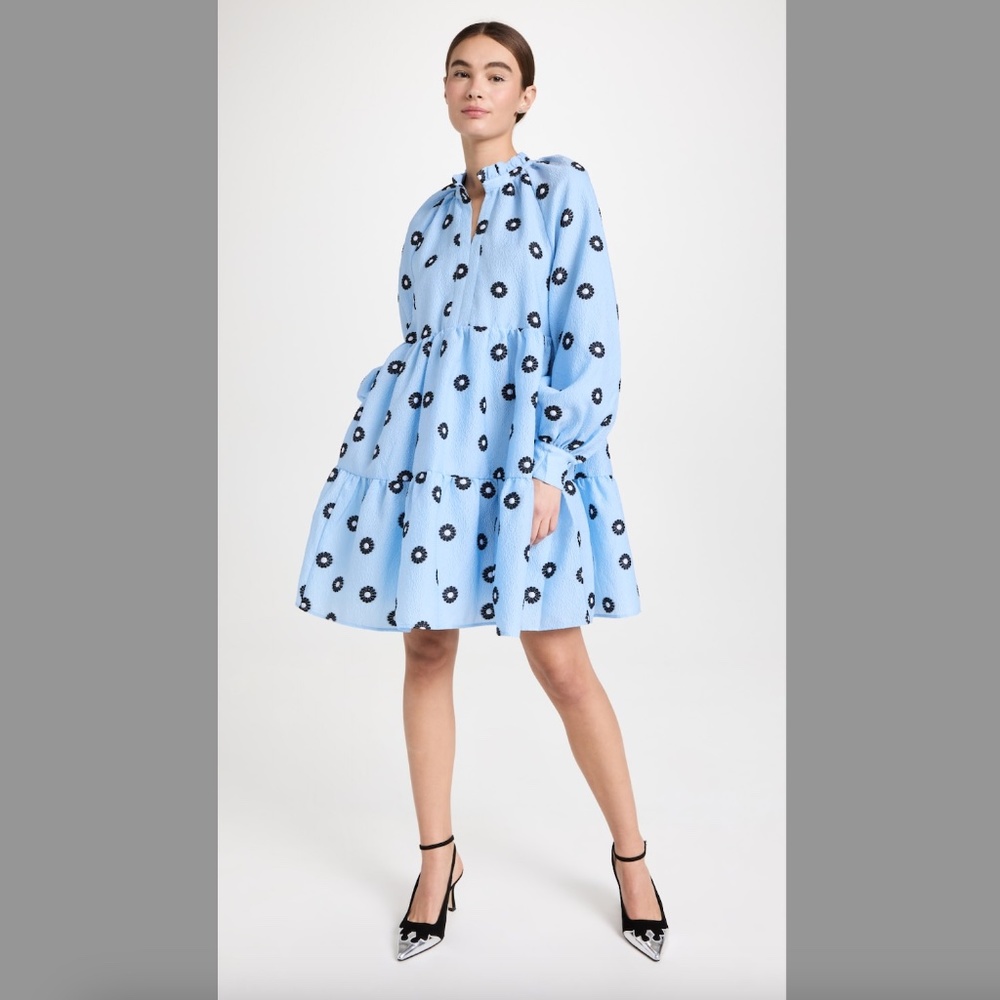 STINE GOYA - Jasmine Dress Daisy Blue